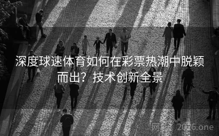 深度球速体育如何在彩票热潮中脱颖而出？技术创新全景
