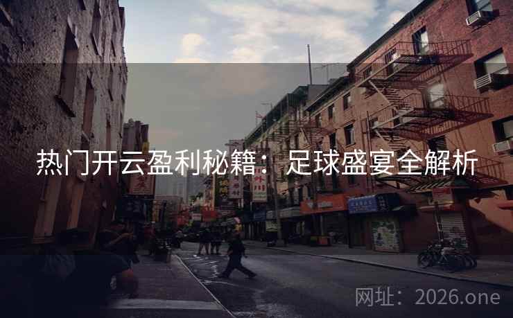 热门开云盈利秘籍：足球盛宴全解析