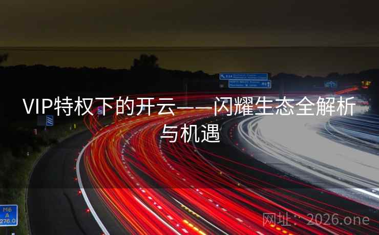 VIP特权下的开云——闪耀生态全解析与机遇