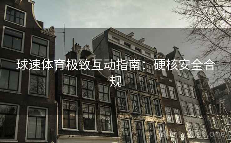 球速体育极致互动指南：硬核安全合规