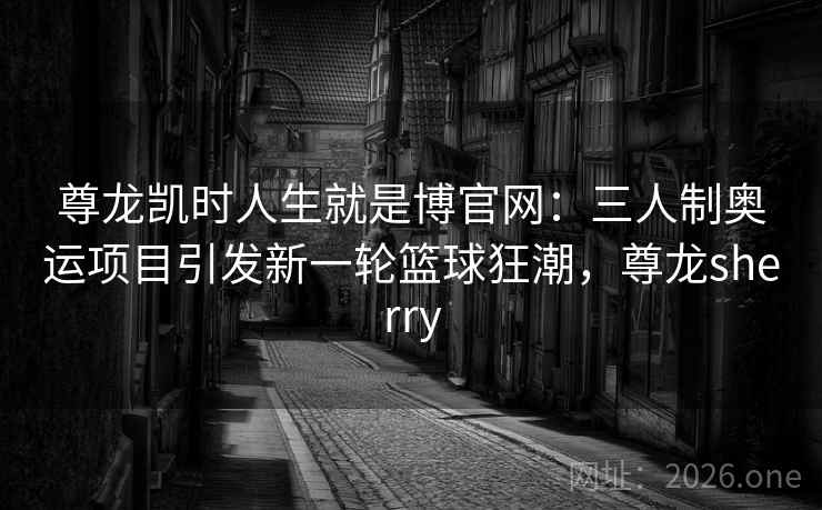 尊龙凯时人生就是博官网：三人制奥运项目引发新一轮篮球狂潮，尊龙sherry