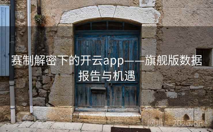 赛制解密下的开云app——旗舰版数据报告与机遇