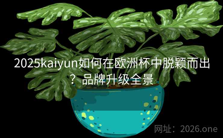 2025kaiyun如何在欧洲杯中脱颖而出？品牌升级全景