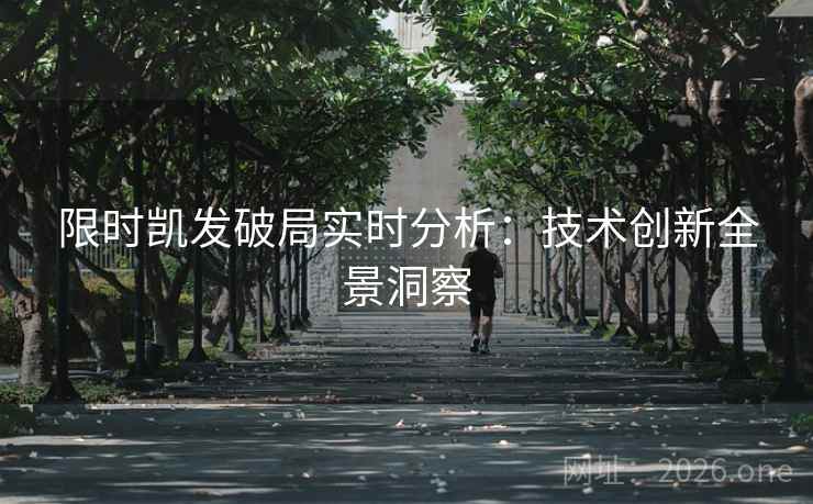 限时凯发破局实时分析:技术创新全景洞察 限时凯发破局实时分析:技术创新全景洞察